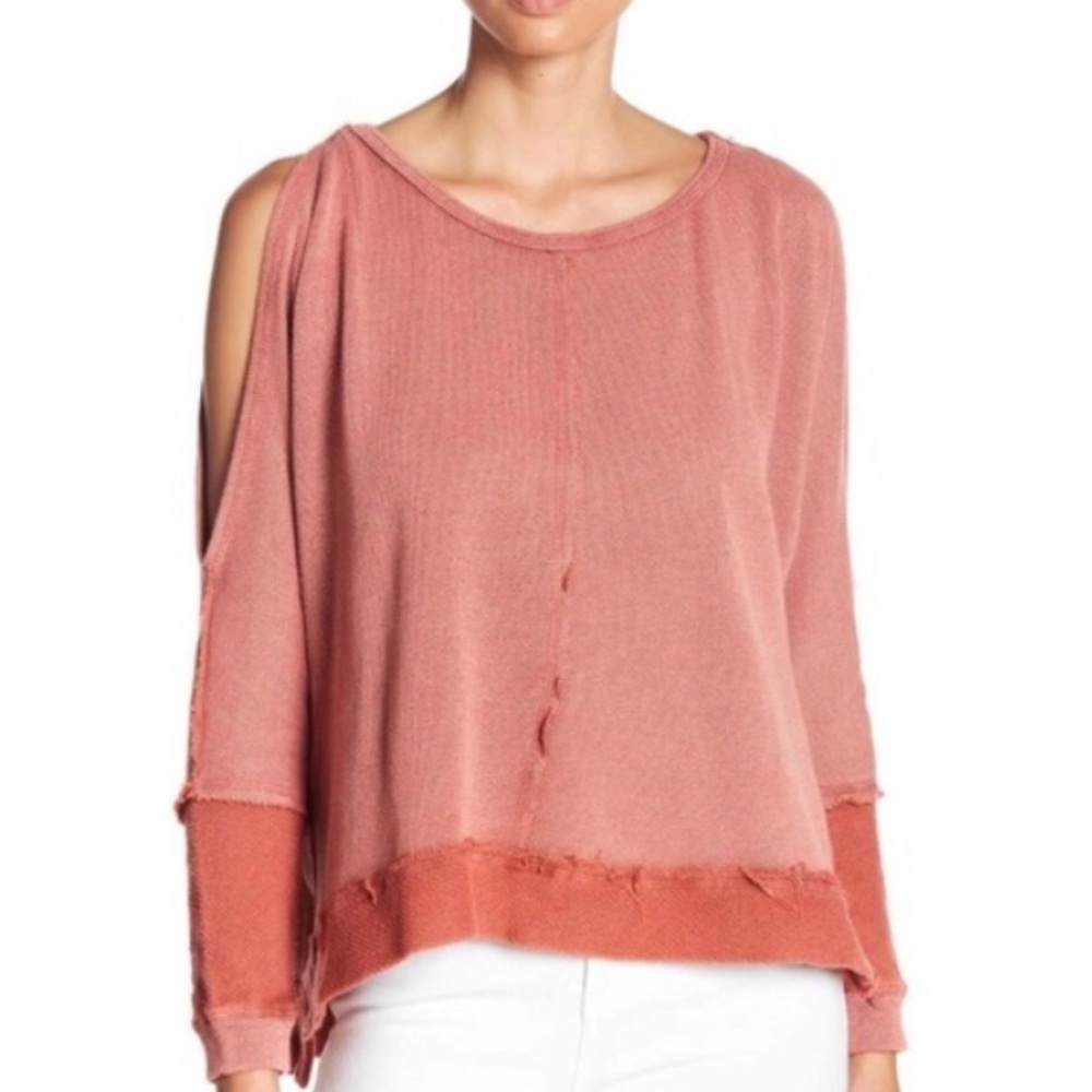 Anthropologie Anamá brand cold shoulder sweatshirt size‎ small